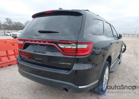 2014 Dodge Durango Limited из США, поврежденный, VIN 1C4RDJDG5EC593711